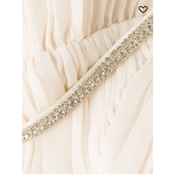 Self portrait cream dress off shoulder 4 - Picture 2 of 5